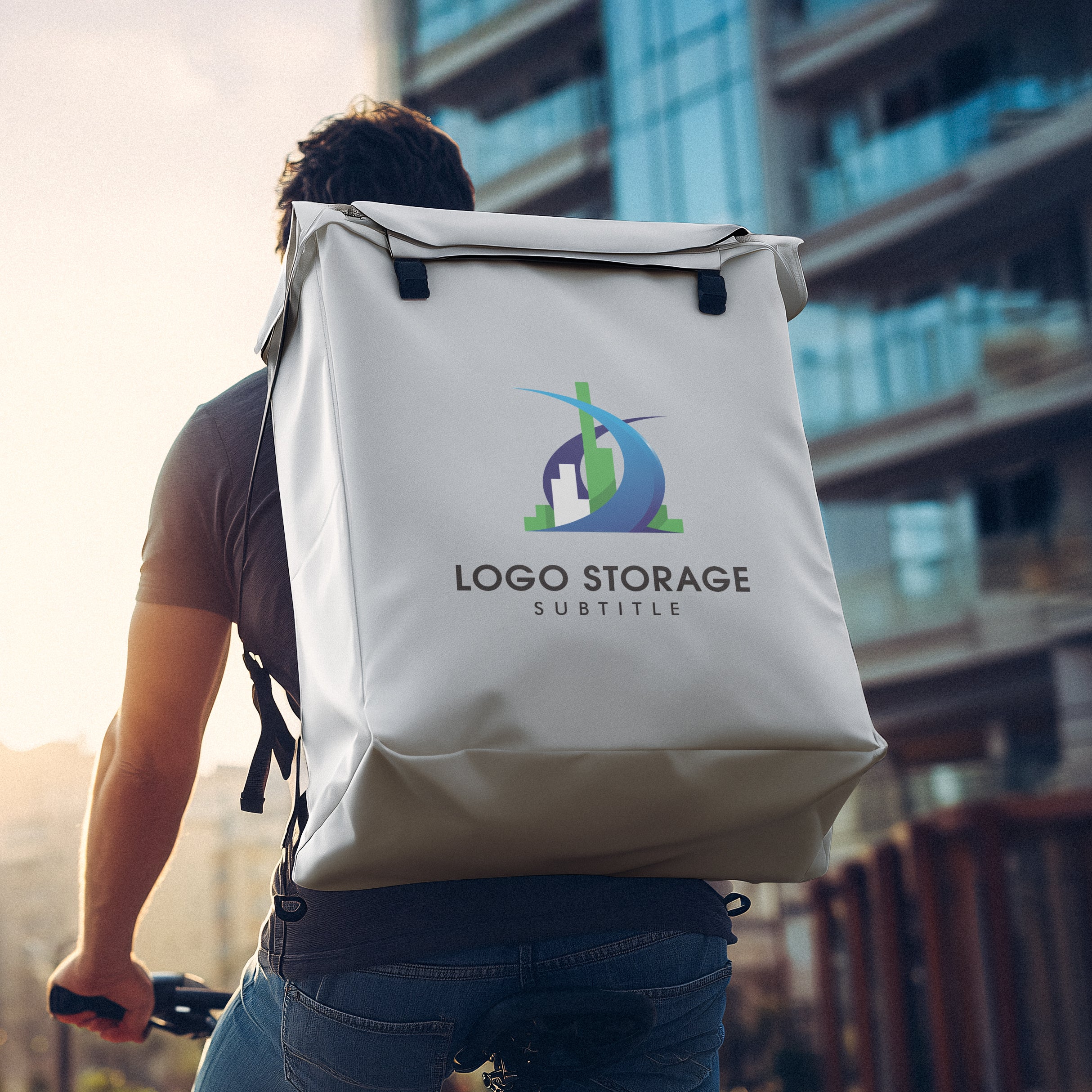 ビル 都市 グローバル ロゴデザイン ロゴ販売 ロゴストレージ