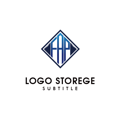 Fをモチーフにしたロゴ