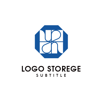 yとhを組み合わせた和柄のロゴ