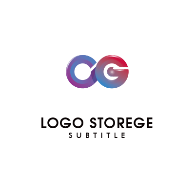 CとGをモチーフにしたロゴ