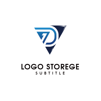 Dをモチーフにしたロゴ