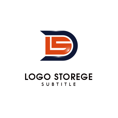 Dをモチーフにしたロゴ