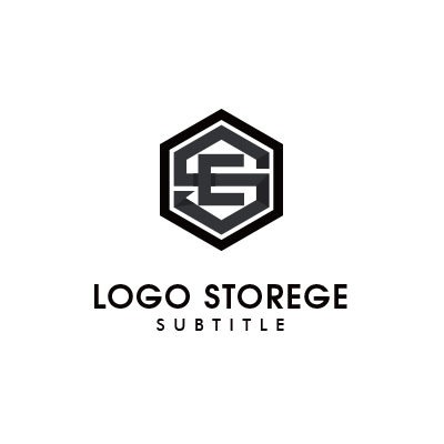 EとSをモチーフにしたロゴ