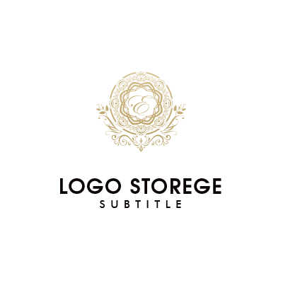 Eをモチーフにしたロゴ