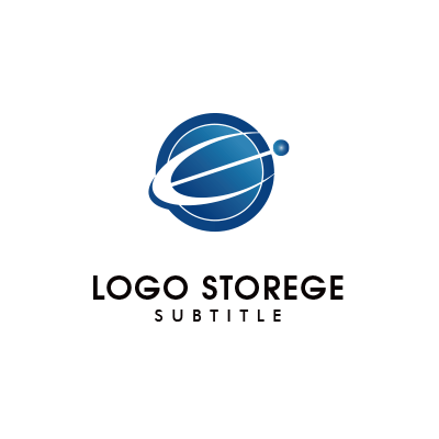 Eをモチーフにしたロゴ