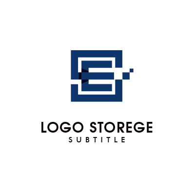 EとSをモチーフにしたロゴ