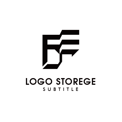 F,Eをモチーフにしたロゴ