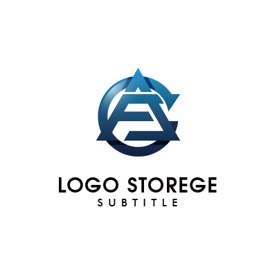 F,A,Cをモチーフにしたロゴ