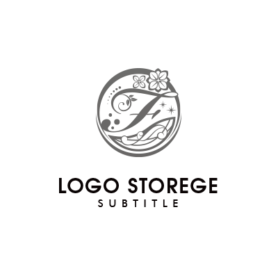 Fをモチーフにしたロゴ