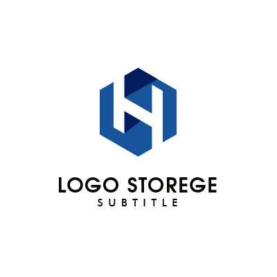 Hをモチーフにしたロゴ