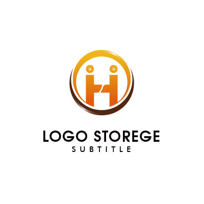 Hをモチーフにしたロゴ