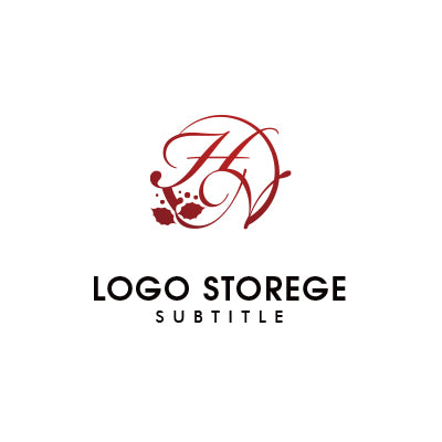 HとNをモチーフにしたロゴ