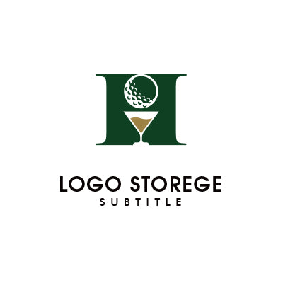 Hをモチーフにしたロゴ