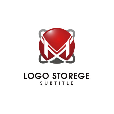 Mをモチーフにしたロゴ