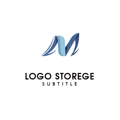Mをモチーフにしたロゴ