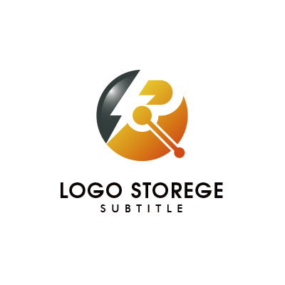 Pをモチーフにしたロゴ