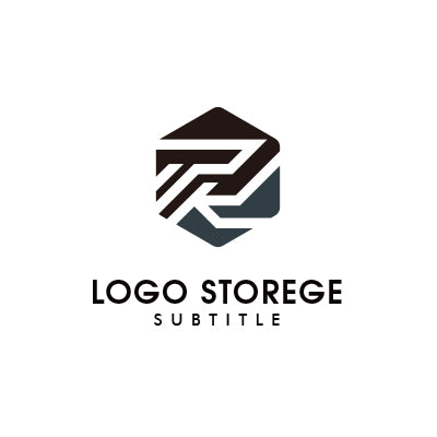 Pをモチーフにしたロゴ