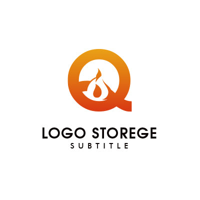 Qをモチーフにしたロゴ