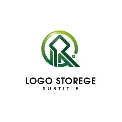 Rをモチーフにしたロゴ