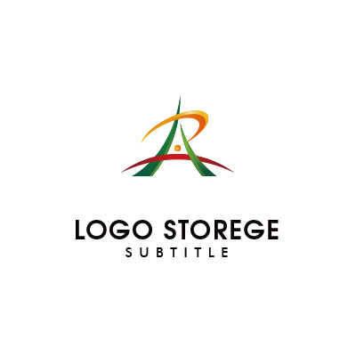 Rをモチーフにしたロゴ