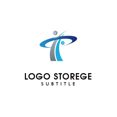 Tをモチーフにしたロゴ