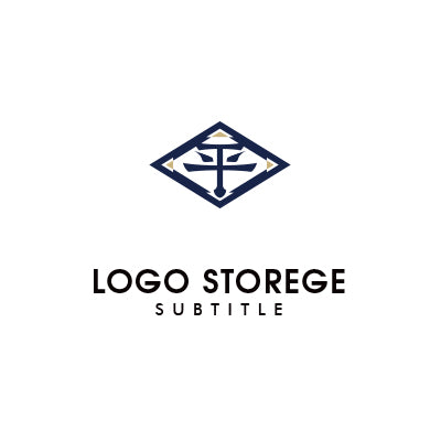 平をモチーフにしたロゴ