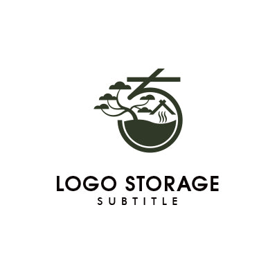 「ち」をモチーフにしたロゴ