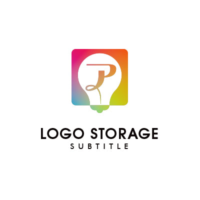 「ア」をモチーフにしたロゴ