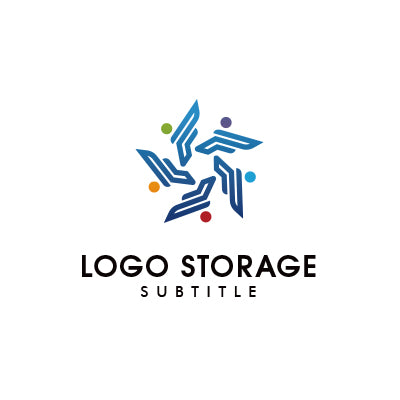 Fをモチーフにしたロゴ