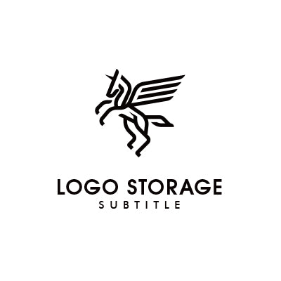 「ペガサス」をモチーフにしたロゴ