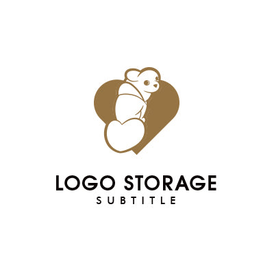 「犬」をモチーフにデザインしたロゴ