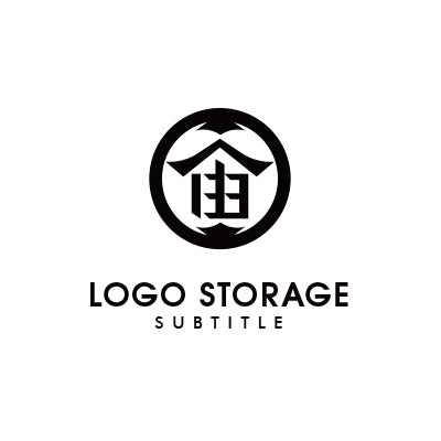 漢字の「宙」をモチーフにデザインしたロゴ