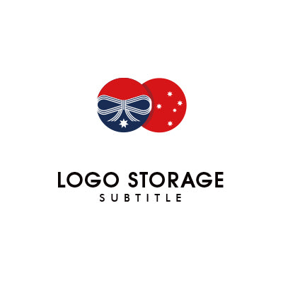 「水引」をモチーフにデザインしたロゴ