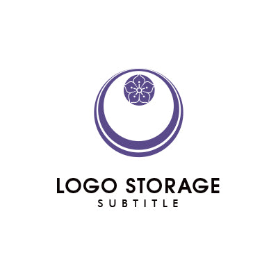 「花」「太陽」をモチーフにデザインしたロゴ