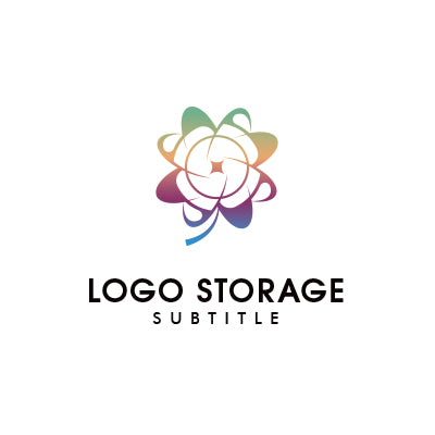 「四つ葉」「光」をモチーフにデザインしたロゴ