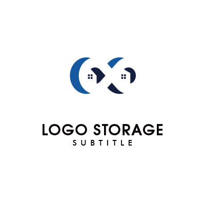 「建物」「無限」をモチーフにデザインしたロゴ