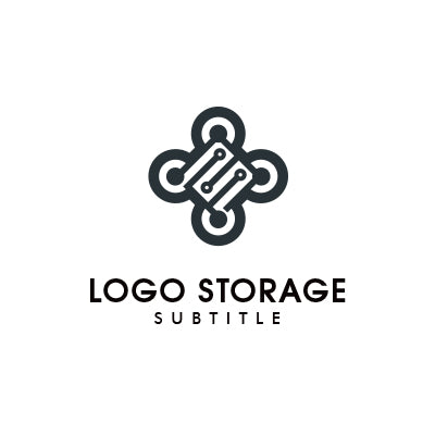 「インフィニティ」をモチーフにデザインしたロゴ