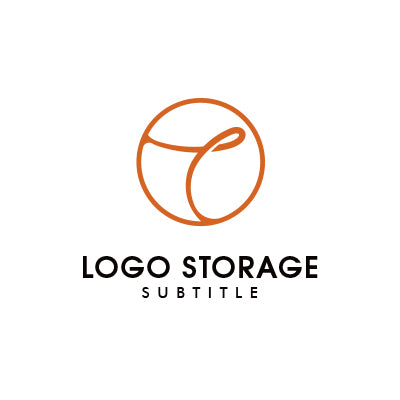 ひらがなの「て」をモチーフにデザインしたロゴ