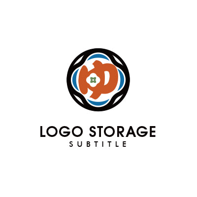 ひらがなの「ゆ」「家」をモチーフにデザインしたロゴ