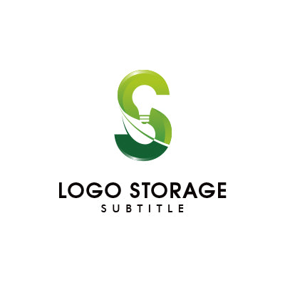 アルファベットの「S」「葉」をモチーフにデザインしたロゴ