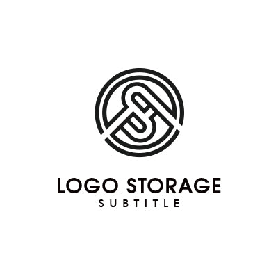 アルファベットの「S」をモチーフにデザインしたロゴ