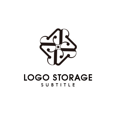 アルファベットの「S」をモチーフにデザインしたロゴ