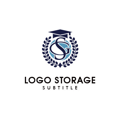 アルファベットの「S」「C」「学生帽」をモチーフにデザインしたロゴ