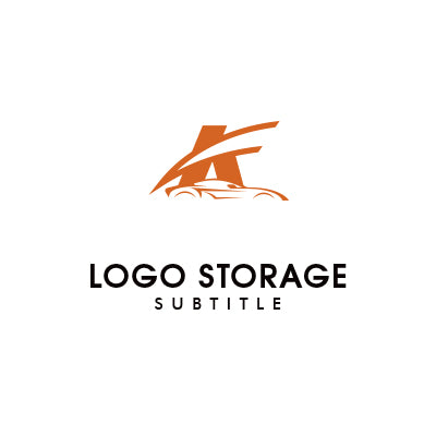 アルファベットの「F」「車」をモチーフにデザインしたロゴ