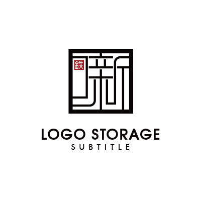 漢字の「噺」をモチーフにデザインしたロゴ