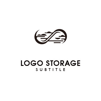 「自然」「無限」をモチーフにデザインしたロゴ