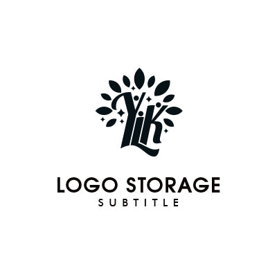 アルファベットの「Y」「L」「K」「自然」をモチーフにデザインしたロゴ
