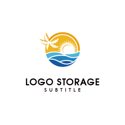 「自然」「南国」をモチーフにデザインしたロゴ