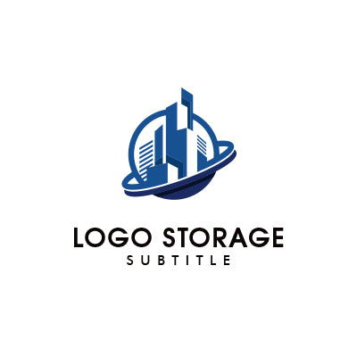 「建物」をモチーフにデザインしたロゴ