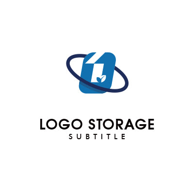 数字の「0」「1」「葉」をモチーフにデザインしたロゴ